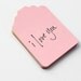 I Love You Tags - Wedding Tags - Valentines Day - Gift Tags - Set of 15