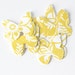 Bright Yellow Butterfly Die Cuts - Spring Floral