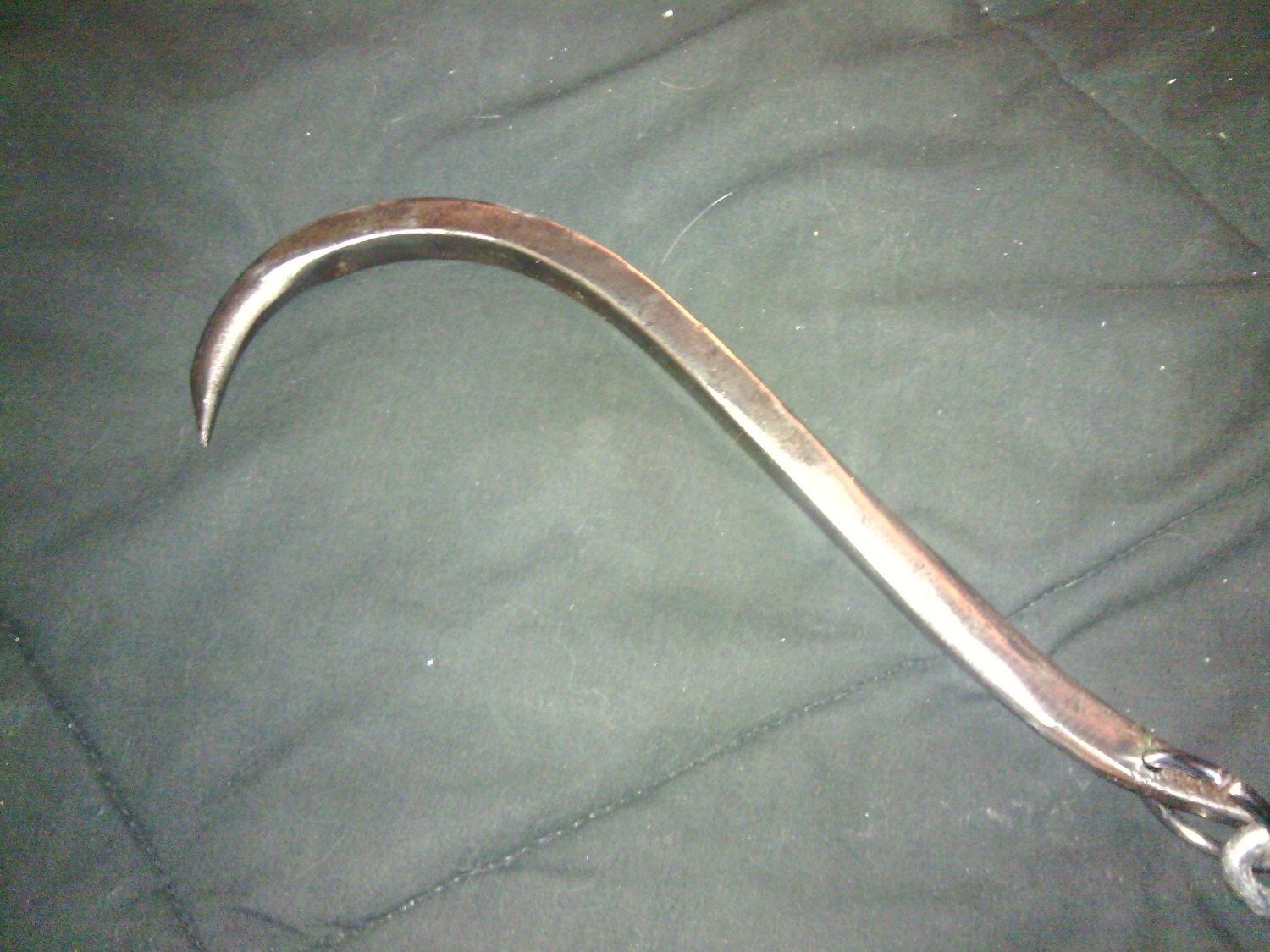 Post Apocalyptic melee weapon Hook and Chain