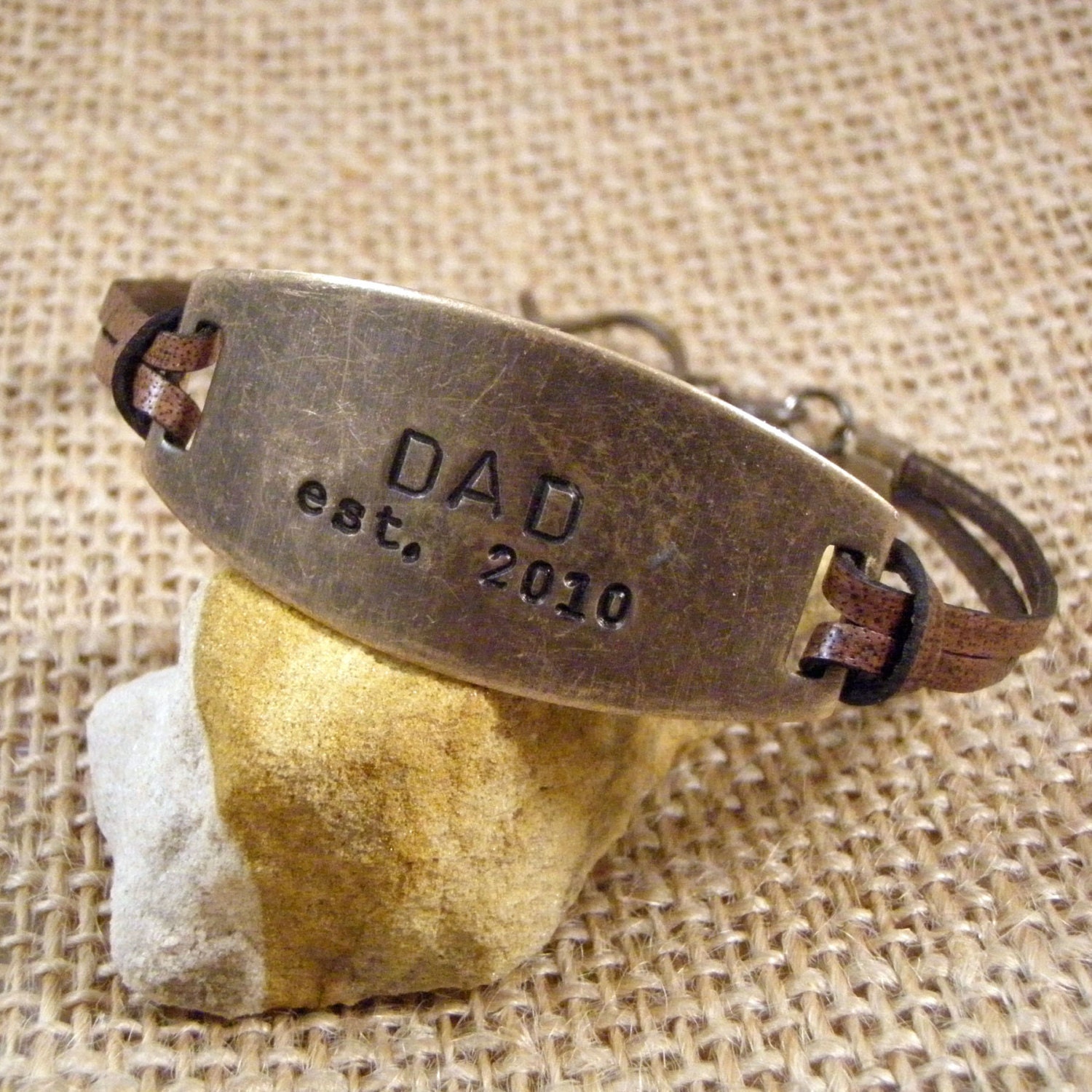 Men's bracelet Personalized men's bracelent Dad