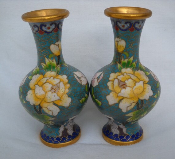 cloisonne mini vase