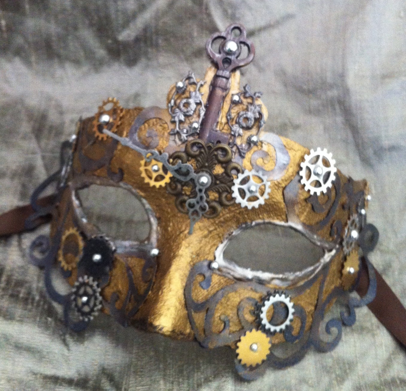 Mistress Geard Up Steampunk Mask