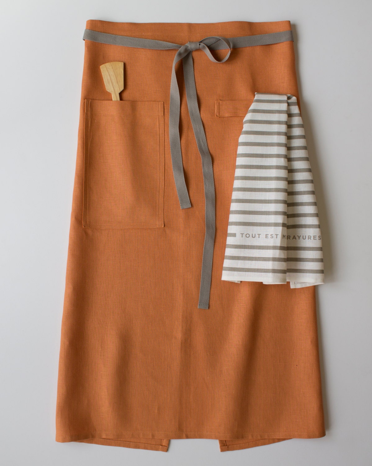 Cafe Apron Copper by STUDIOPATRO on Etsy