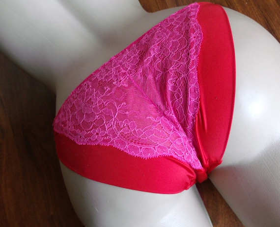 Panties pink cherry furniture brazilian mesh