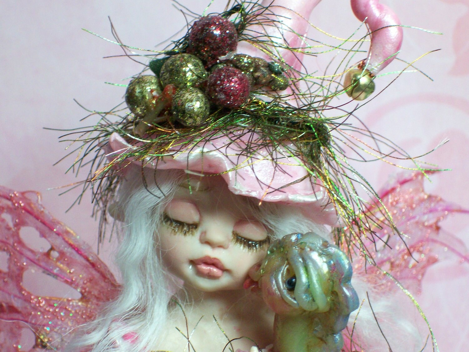 OOAK Fairy pixie baby doll polymer clay by JoyzanzCreations