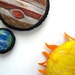 Montessori Toy. Sun and Planets Combined Set. 3D Flashcards. Made to Order.
