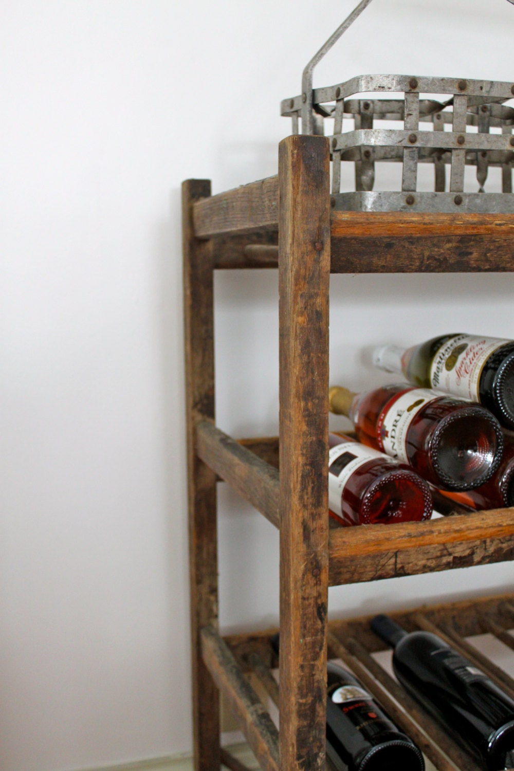 Vintage wine rack / Free shipping