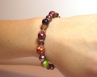 Autumn - Interchangeable Beaded Watch Band