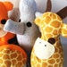 plush animal bowling set