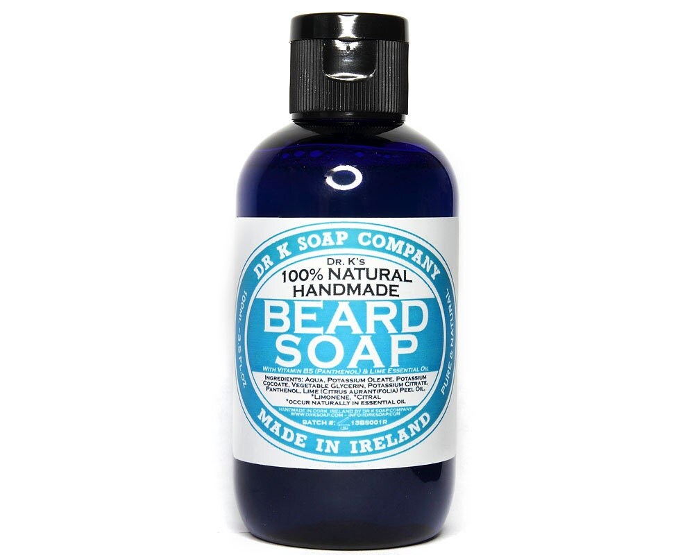 Beard Shampoo Beard Wash All Natural and Handmade in Ireland