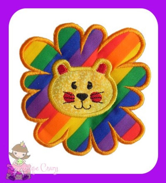 Lion Applique design