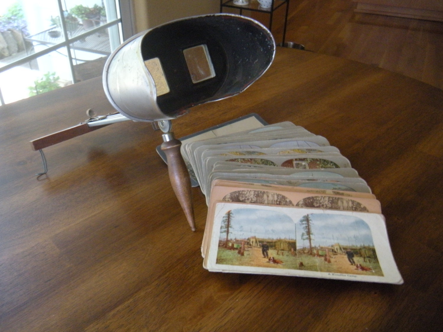 Antique Stereo Viewer 3 D Photo Viewer The Perfecscope and