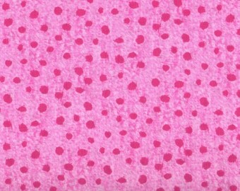 EOB Clearance, 26" Fabric, Floral Fabric, Pink Polka Dot Fabric, Spring Fabric, Hot Pink Fabric, Summer Splendor by Blank Quilting, 01260