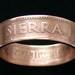 Bronze Coin Ring 1964 Sierra Leone 1/2 Cent - Ring Size 6 1/2 and Double Sided