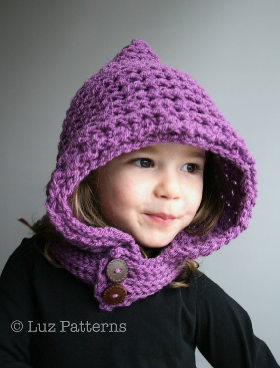 Crochet Patterns crochet hat pattern hoodie crochet by ...
