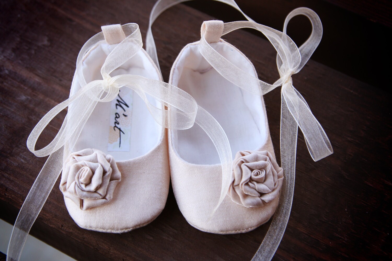 ivory ballerina shoes