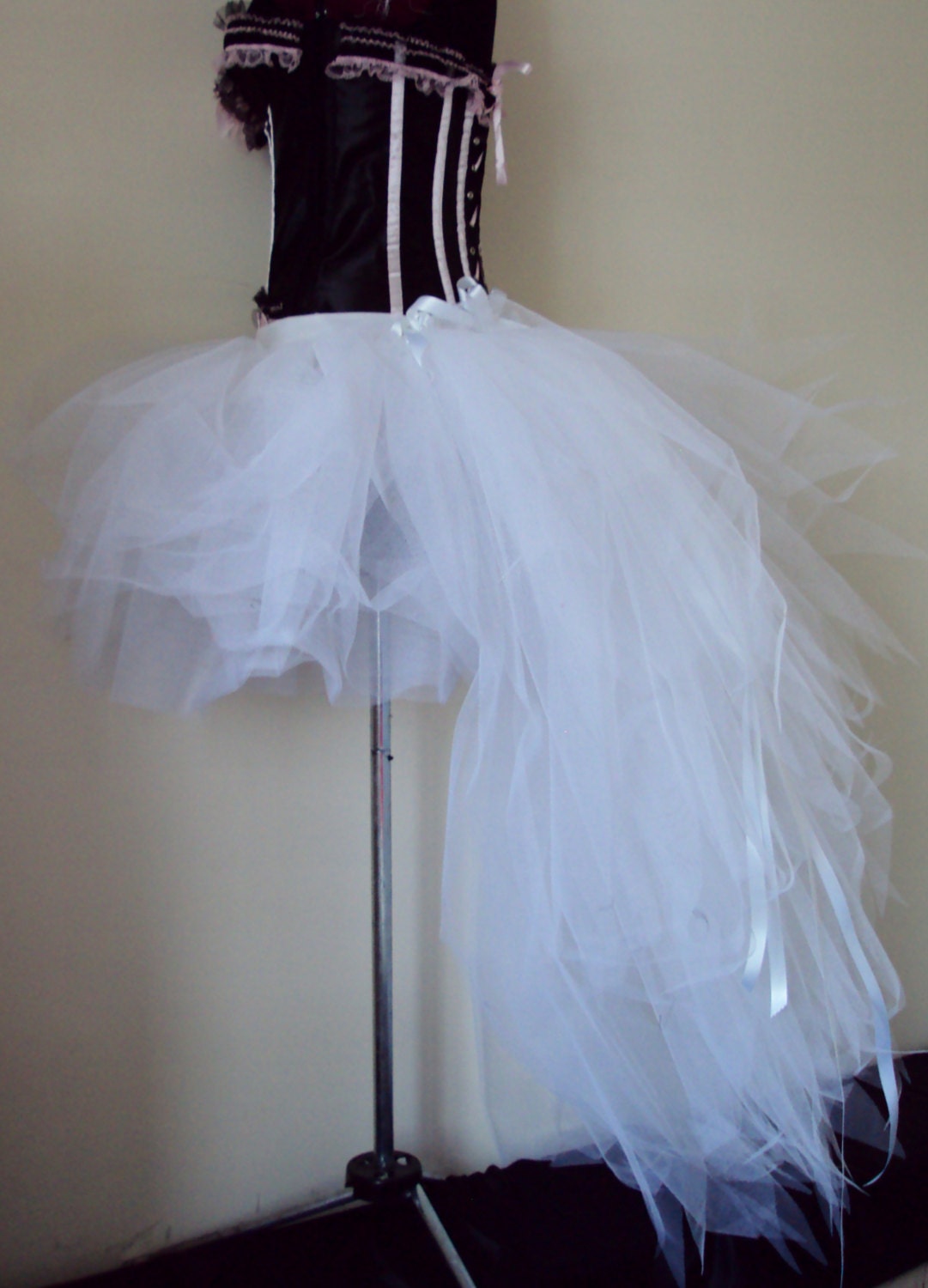 white mini tutu skirt