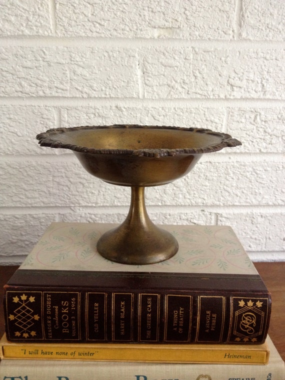 Vintage Brass Pedestal/Stand