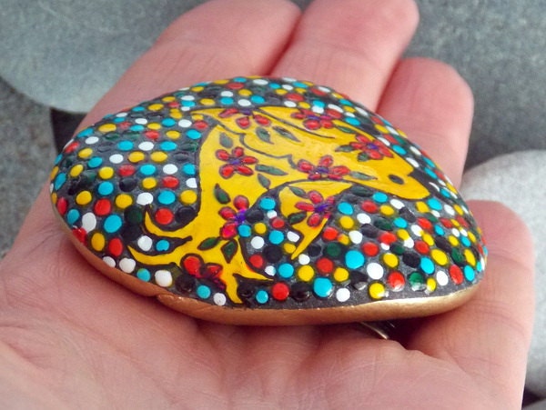 Life Is Beautiful Painted Rock Sandi Pike Foundas Cape