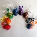 8 Large Easter Egg Crayons Set Tie Dyed
