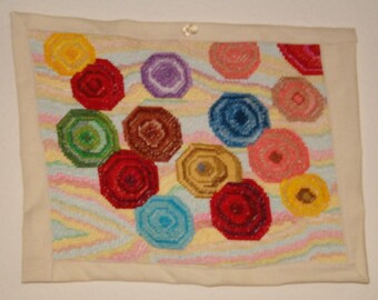 Needlepoint picture / Swirls