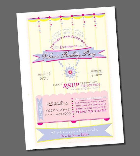 items-similar-to-printable-jewelry-party-invitation-birthday-party