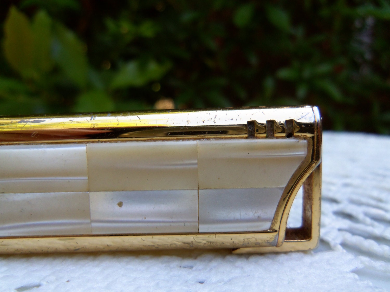 Vintage Colibri Mother of Pearl Lighter