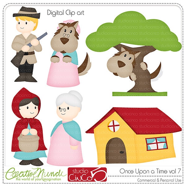 Once Upon a Time vol 7 Digital Clip Art Commercial Use