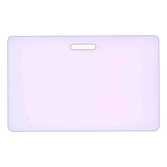 Blank Cardstock Make Your Own Badge Card Horizontal for Nurse