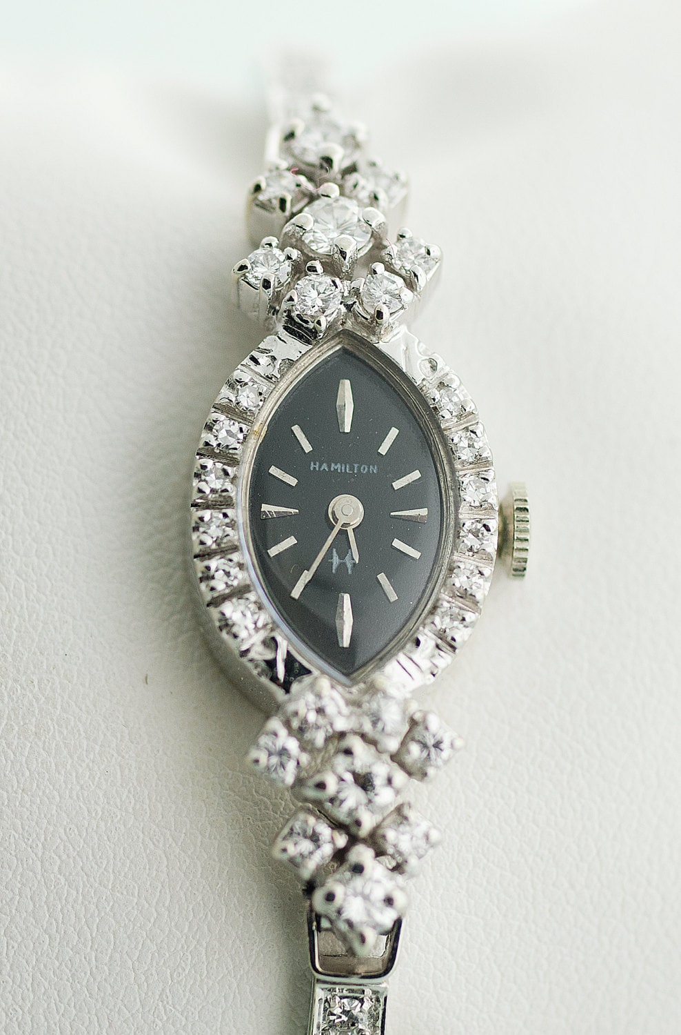 Vintage Watch Vintage Hamilton Ladies Diamond