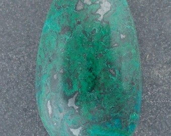 Malachite Chrysocolla freeform Cabochon