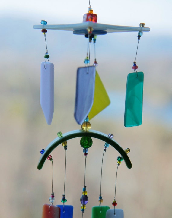 1000+ images about Glass Windchimes on Pinterest