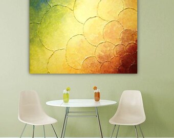 ON SALE NOW 2x3 feet Abstract Painting Multicolored Thick Texture 3D Impasto Ready to Hang Contemporary Fine Art