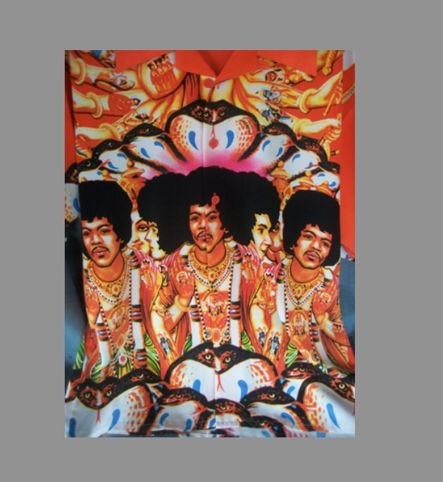 Axis Bold As Love JIMI HENDRIX shirt casual wear by HillBillyPOP