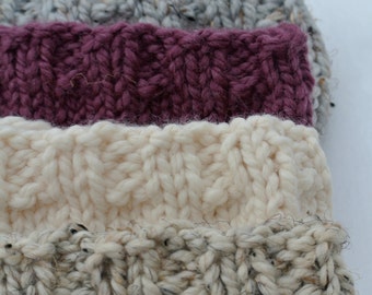 Ribbed Knit Winter Headband