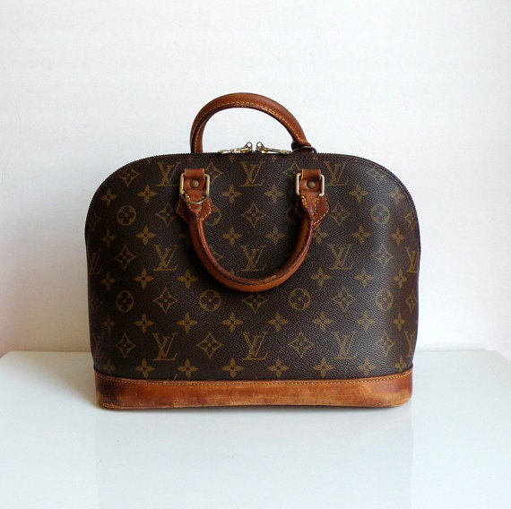 Vintage Authentic Louis Vuitton Alma Bag by topgens on Etsy