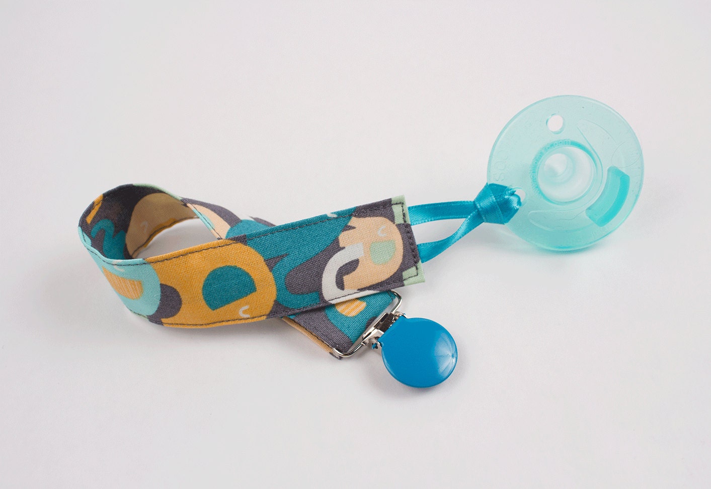 Elephant Pacifier Clip Soothie Gumdrop Avent MAM Nuk