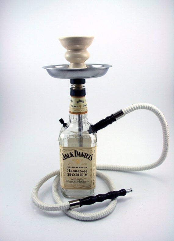 Jack Daniel's Honey 1 L Glass Bottle Shisha Hookah With