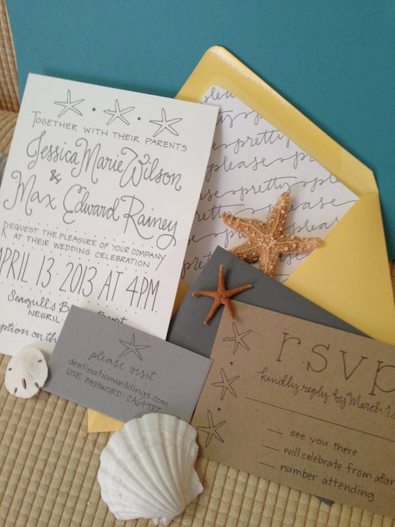 Destination Wedding Invitation Suite 3