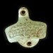 Metal Coca Cola Bottle Opener Chippy Green