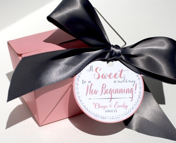Wedding Favor Label / Tag - SWEET ENDING Printable Il_570xn