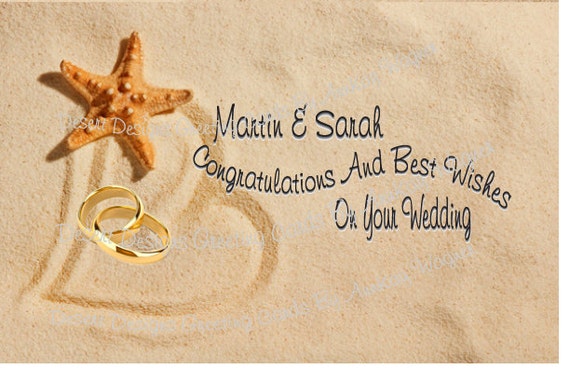 Items similar to Congratulations And Best Wishes On Your Wedding 