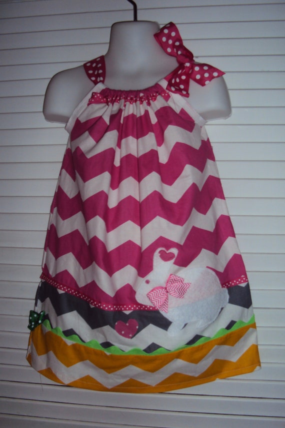 Easter Dress Baby Girls Toddler Girls Colorful Chevron