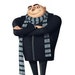 Despicable Me Inspired Gru Scarf