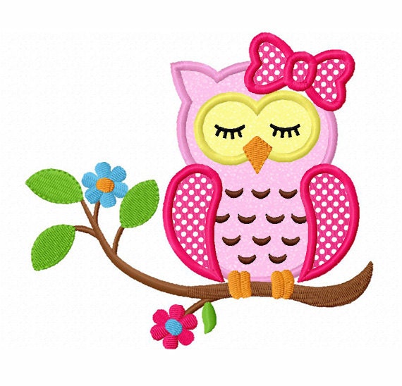 free girl owl clipart - photo #41