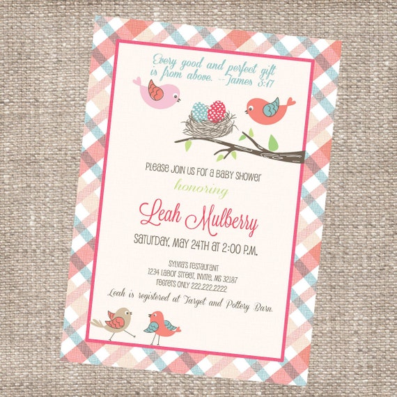 Religious Baby Shower Invitations 4