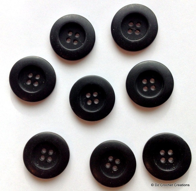Black Buttons Buttons 8 1 Black Buttons Great by HandMadeByDz