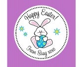 Easter favor bag tags / gift bag tags & cupcake toppers - pdf printable PERSONALIZED tags Il_170x135