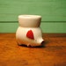 vintage pig egg cup made in england charming and sweet perfect for breakfast, a nice cuppa tea, some toast 'soldiers' and a soft boiled eg