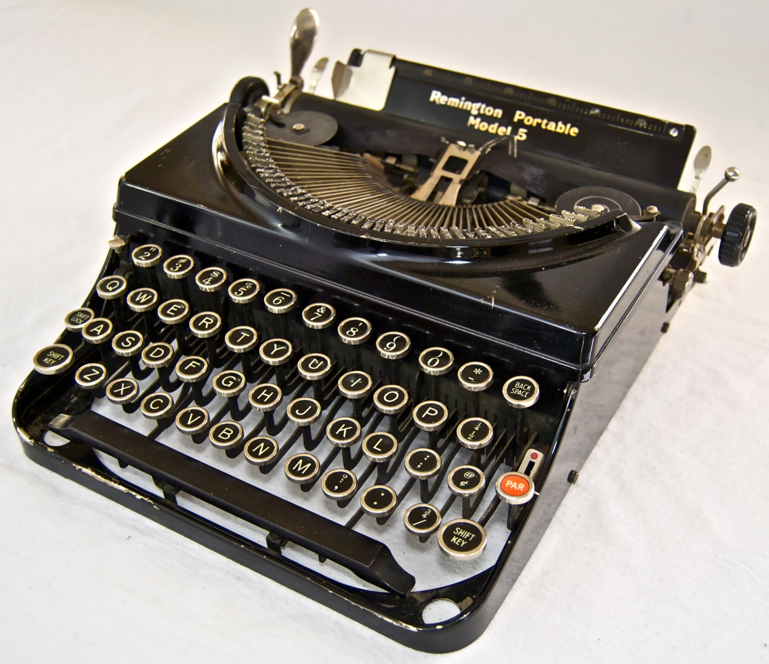 Working Vintage Typewriter Remington Portable No. 5